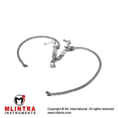 Yasargil (Leyla) Brain Retractor Single Arm Complete Stainless Steel, Standard
